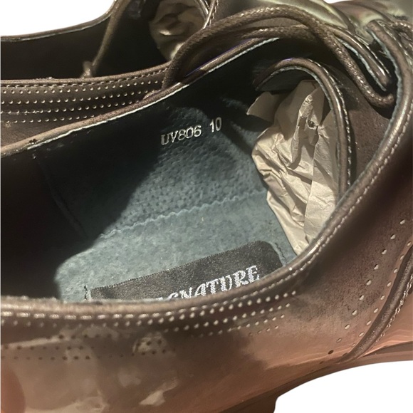 Elegant Brown Leather Oxford Shoes with Cap Toe main image 5
